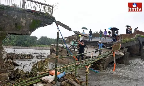 Heavy Rain Floods In Assam