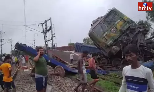 Train Accident in West Bengal Train Accident in West Bengal