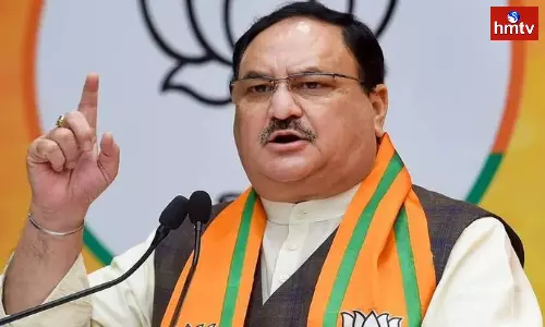 Only KCR Family Is Happy In Telangana Says JP Nadda