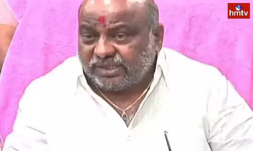 MLA Jogu Ramanna Anger Over Padi Kaushik Reddy Comments MLA Jogu Ramanna Anger Over Padi Kaushik Reddy Comments