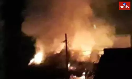 A huge explosion occurred in a house in Chittoor District