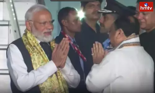 PM Modi returns to India after his landmark visit to US, Egypt PM Modi returns to India after his landmark visit to US, Egypt