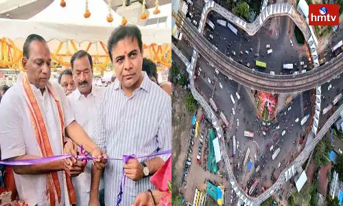 Skywalk In Uppal Inaugurated By KTR