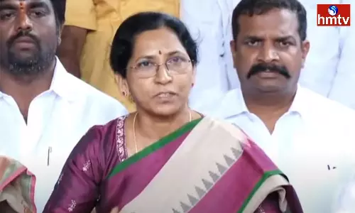 Etela Jamuna Sensational Comments on Koushik Reddy