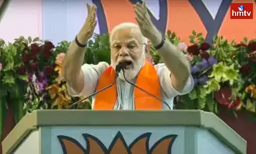 Prime Minister Modi key Comments On KCR In Bhopal Sabha
