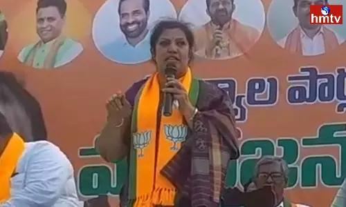 Purandeswari Fires on AP Govt
