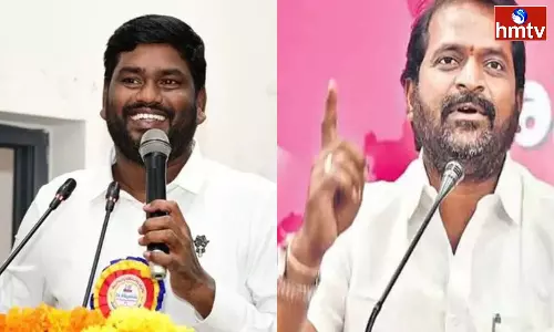 Srinivas Goud Pays Tribute To Singer Sai chand