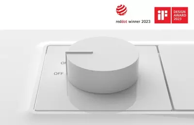 Schneider Electric honored with iF DESIGN AWARD and Red Dot Design Award with Miluz E switch series