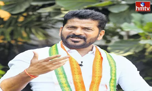 Revanth Reddy Phone Call To DGP On Blocking The Vehicles Coming To The Congress Sabha
