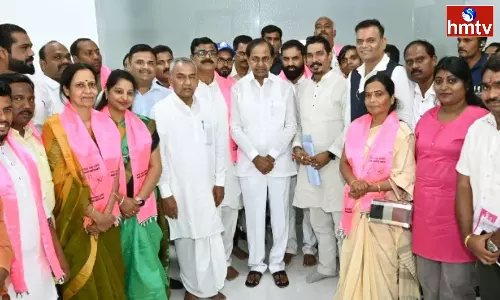 Ex Servicemen Joined BRS In The Presence Of CM KCR
