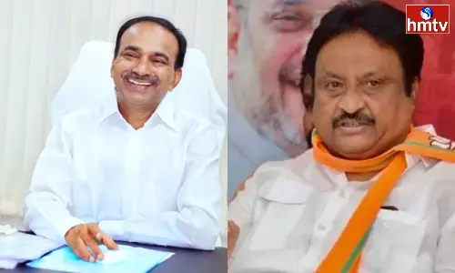 Etala Rajender Will Meet With Jitender Reddy In The Afternoon