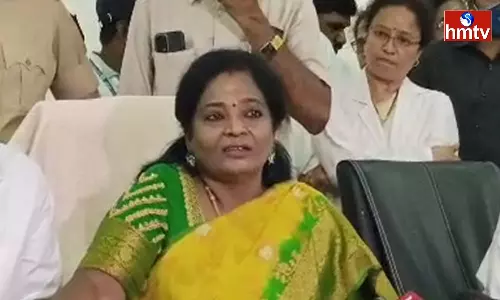 Governor Tamilisai inspected Osmania Hospital