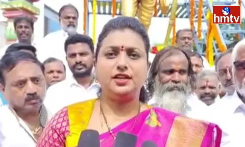 Roja Comments On Pawan Kalyan And Chandrababu