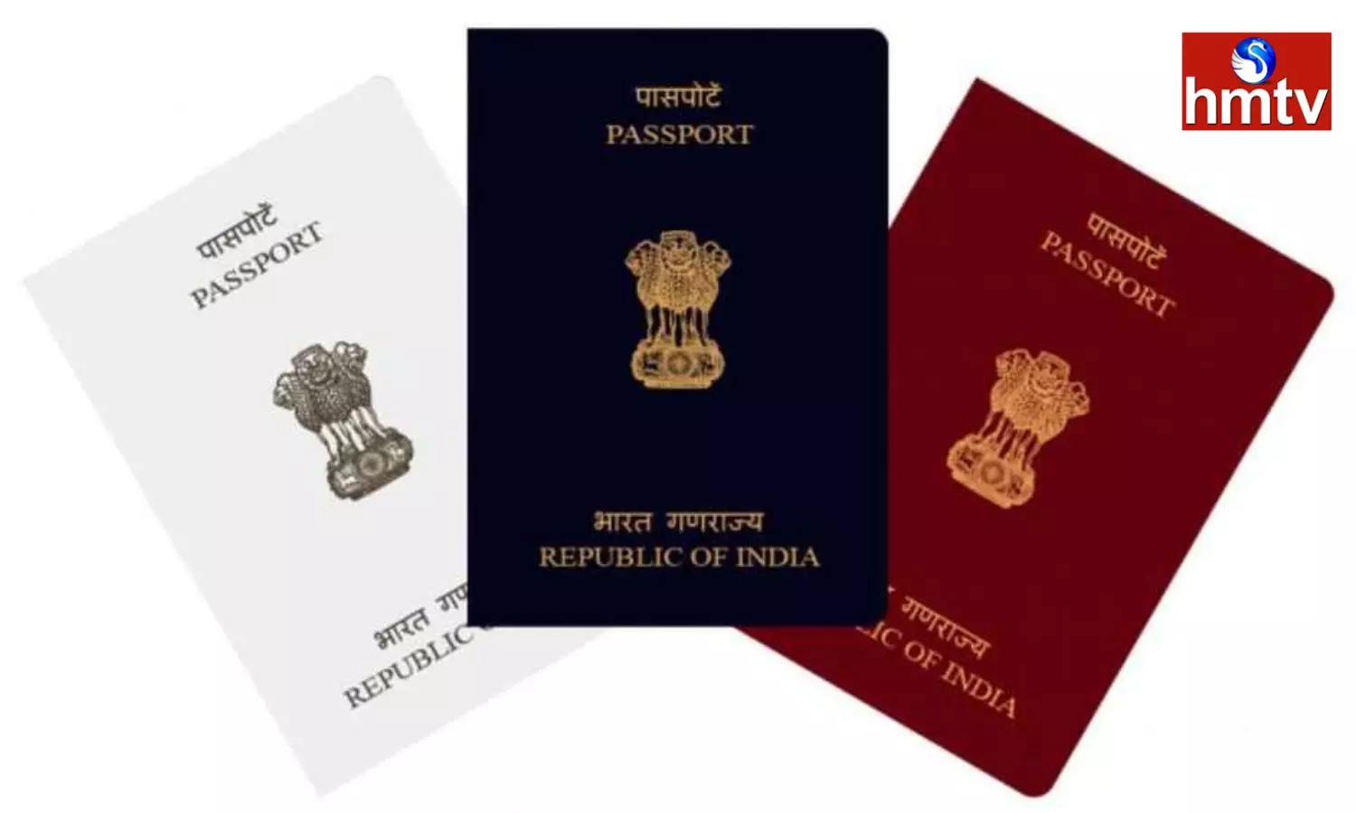 Indian Passports in Three Colours Like Maroon, White and Blue in Color do you Konw the Reason Check Here