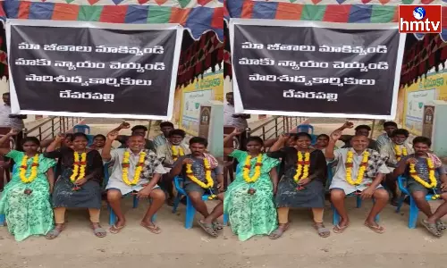 Sanitation Workers Doing Initiations At The Secretariat Sanitation Workers Doing Initiations At The Secretariat