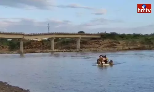 Bridge Damaged At Andavelli Peddavagu