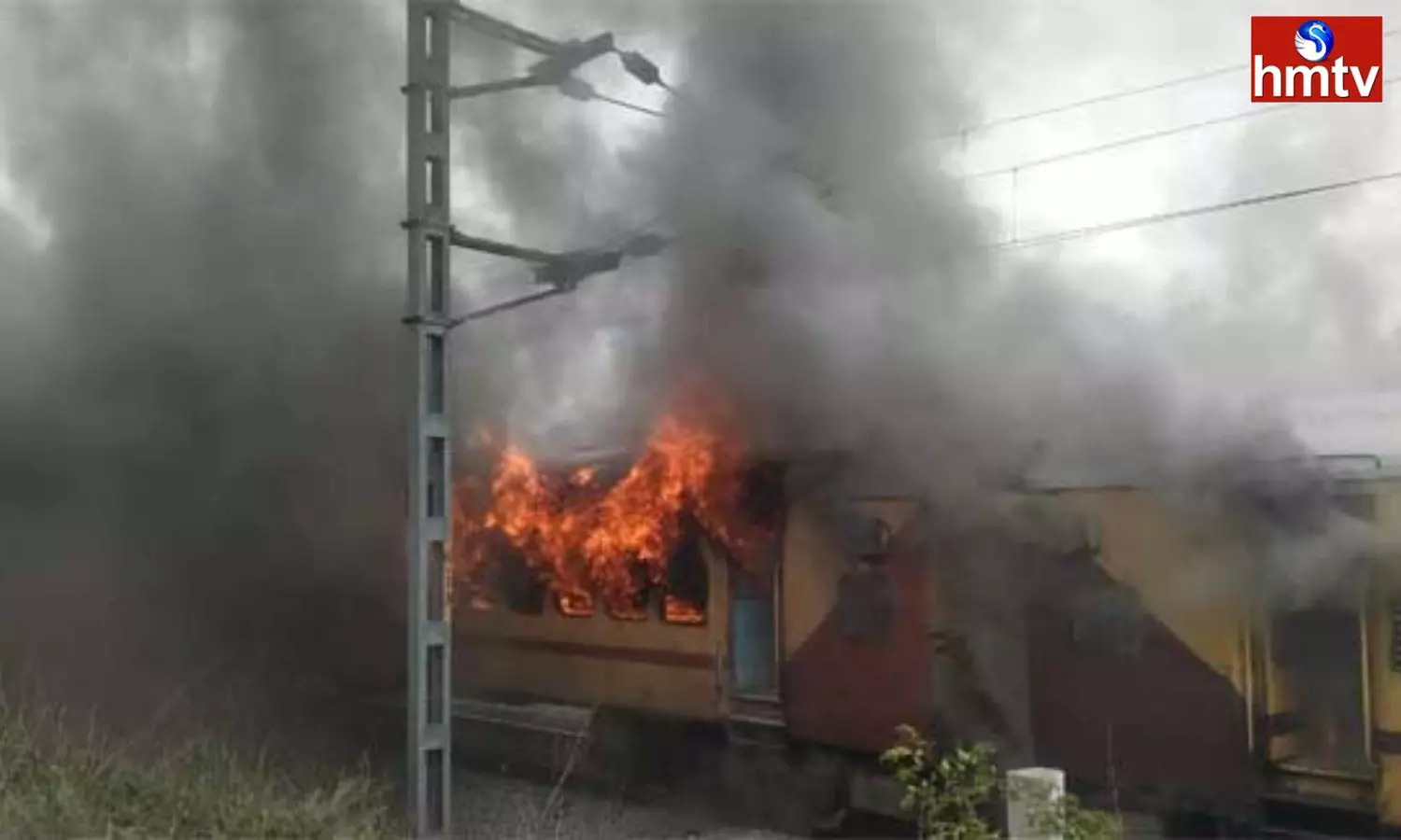 Fire Accident in Falaknuma Express