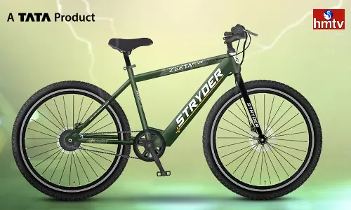 Tata Stryder Zeeta Plus Electric Bicycle Launched in India Only Rs 10 Paise per km and 25 km on Single Charge