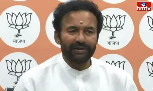 Telangana BJP President Kishan Reddy Press Meet Telangana BJP President Kishan Reddy Press Meet