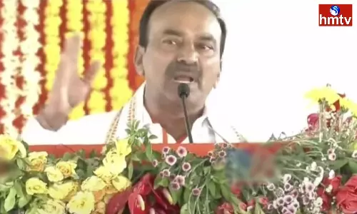 BRS And BJP Are Never One And The Same Says Etela Rajender