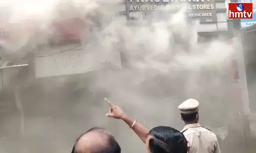 Fire Accident At Palika Bazaar Secunderabad Fire Accident At Palika Bazaar Secunderabad