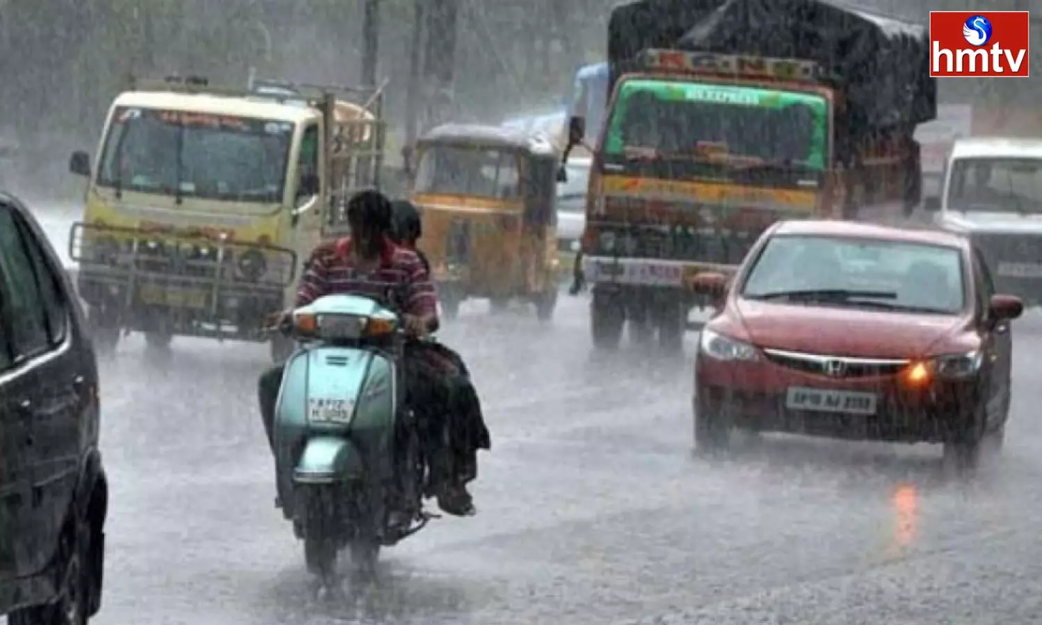 It Has Been Raining Since Night In Khammam Sathupally