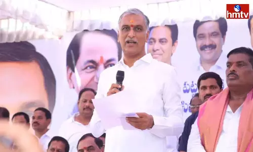 Minister Harish Rao Key Comments Minister Harish Rao Key Comments
