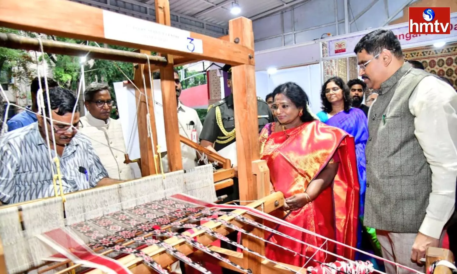 Governor Tamilisai inaugurated the Silk Gallery