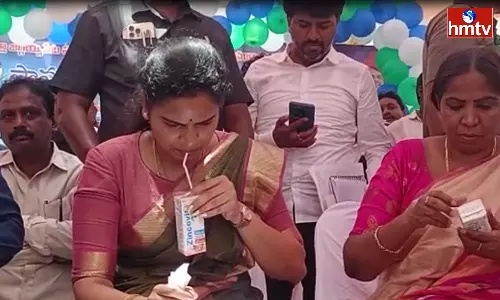 Health Minister Vidadala Rajini  is Sick