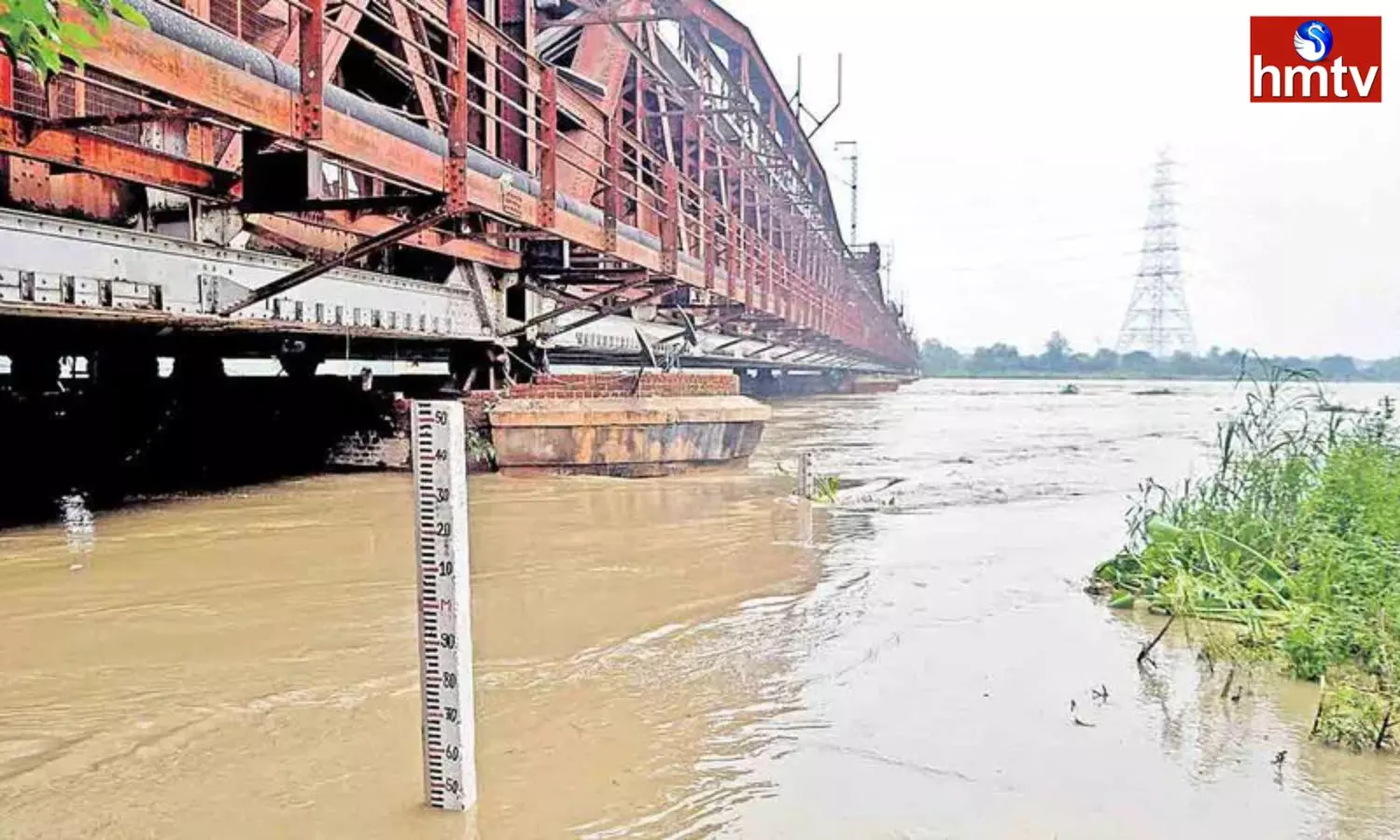 River Yamuna Is Flowing Beyond The Dangerous Level