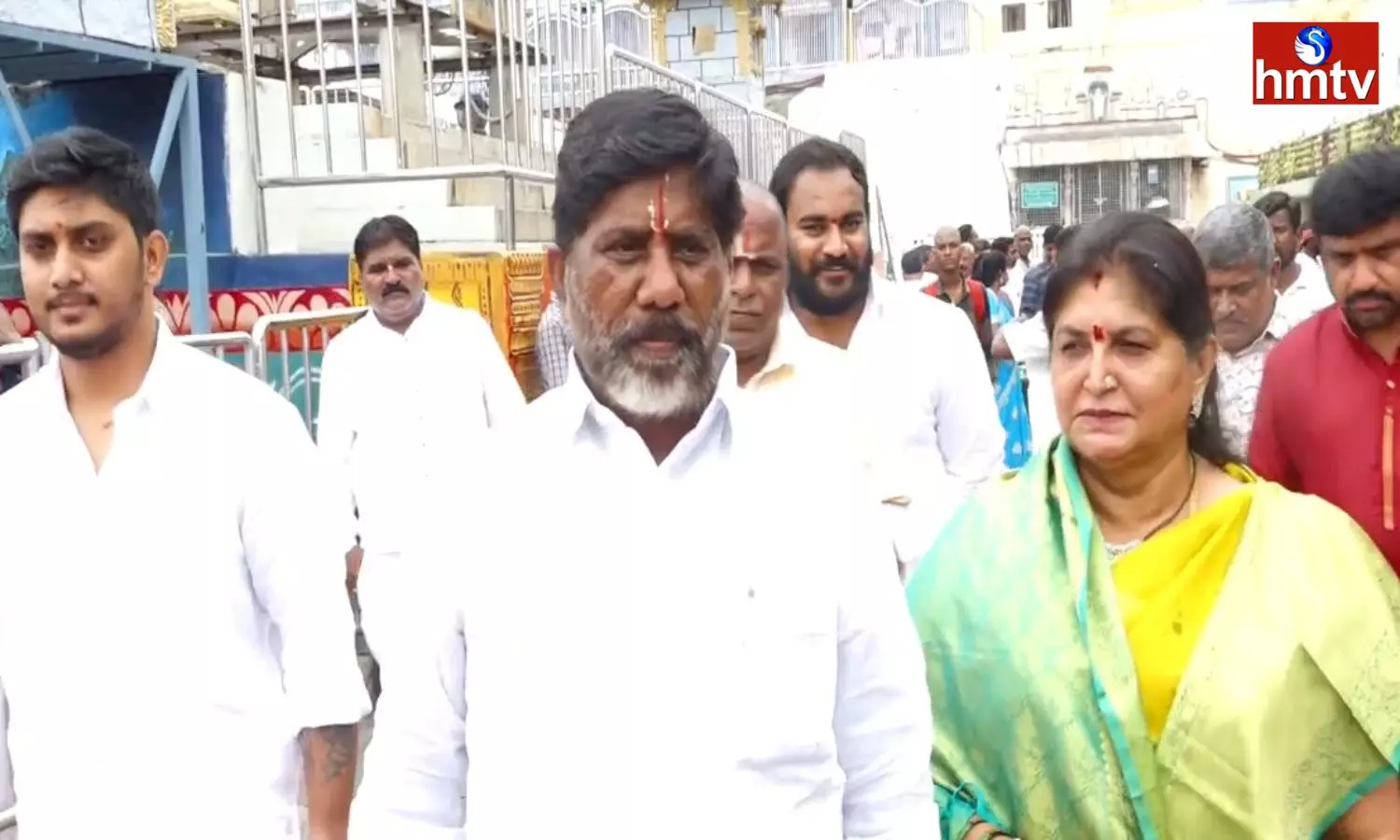 Bhatti Vikramarka visits Tirumala Temple Bhatti Vikramarka visits Tirumala Temple