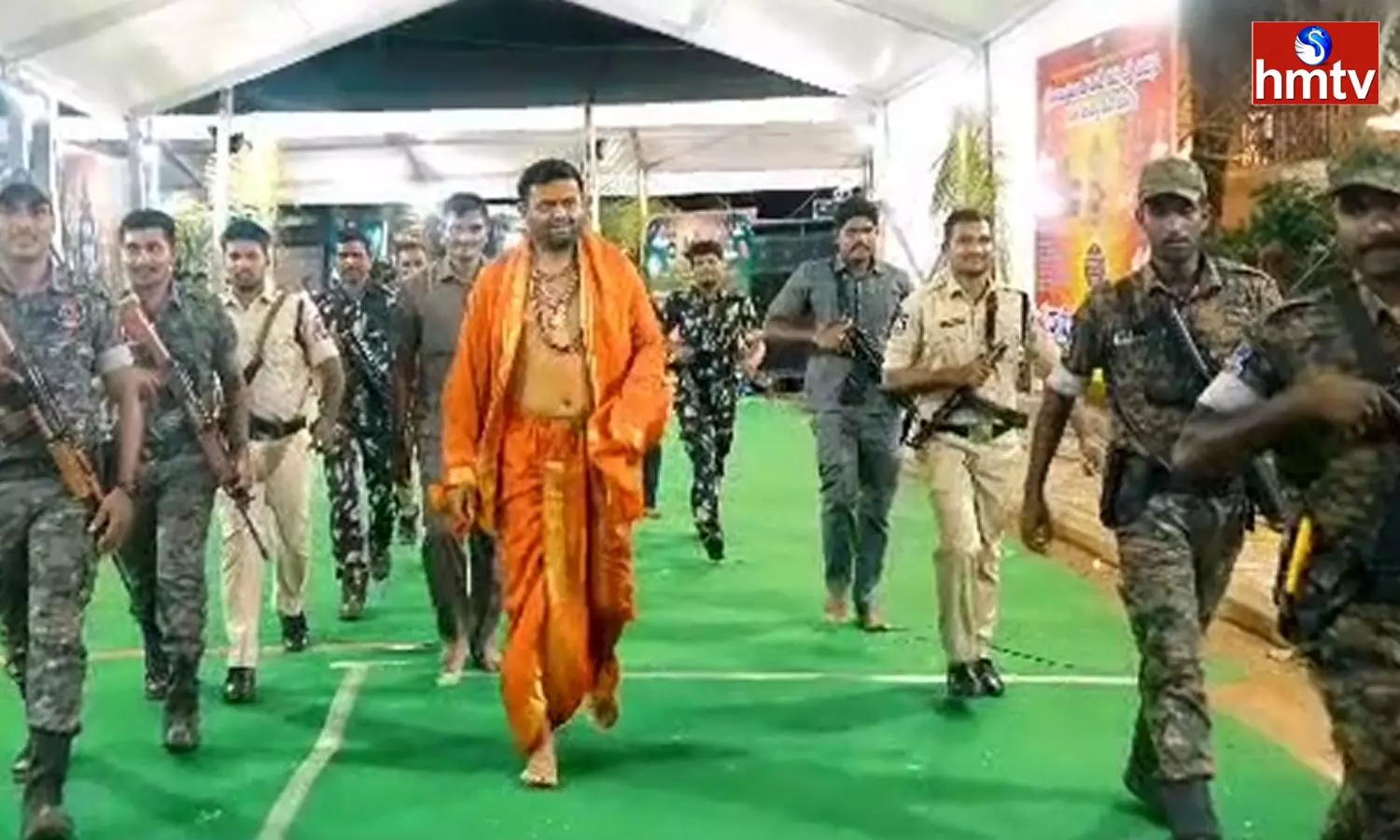 Rohit Reddy Photo Shoot with Y Security Personnel