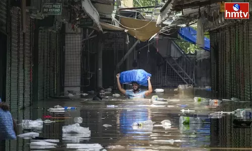 Yamuna River Floods At Record Levels