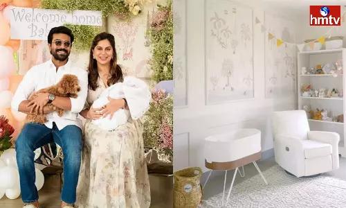 Upasana Konidela shared a video of her and Ram Charans daughter Klin Kaaras Temple Tree Nursery