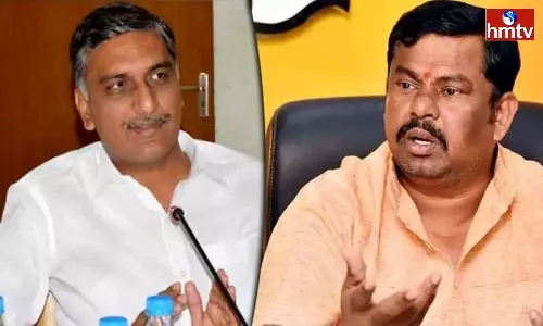 Raja Singh Meeting with Harish Rao