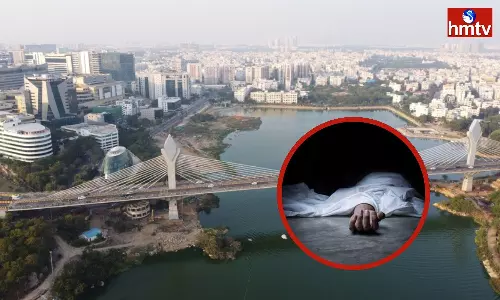 Karnataka Girl Commits self-murder by jumping in Durgam Cheruvu from Cable Bridge
