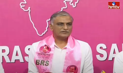 Minister Harish Rao Fire On Congress Party Leaders