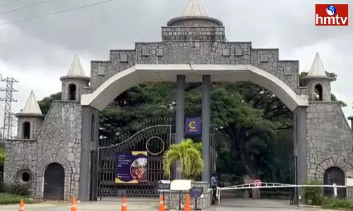 Gun Firing In Shamirpet Celebrity Club