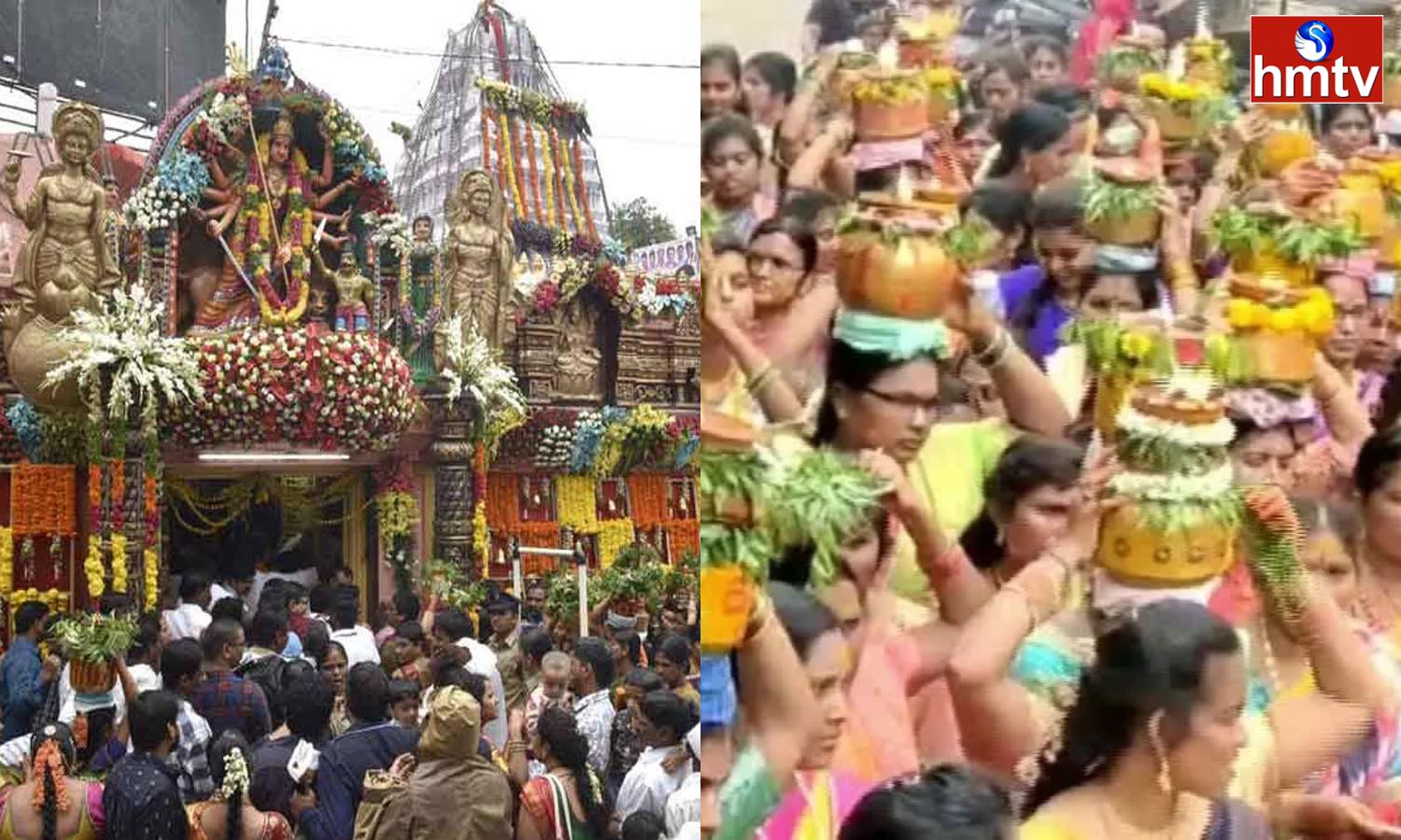 Lal Darwaza Bonalu 2023 పాతబస్తీలో బోనాల పండుగ వైభవం అమ్మవారి