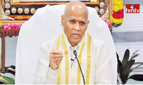 TTD EO Dharma Reddy Asks not to Believe Rumours on Srivani Trust TTD EO Dharma Reddy Asks not to Believe Rumours on Srivani Trust