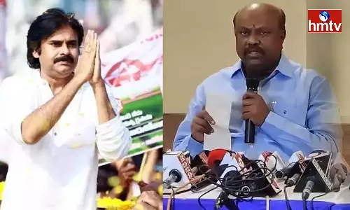 Panchakarla Ramesh met Pawan Kalyan and Announced to Join the Janasena Party
