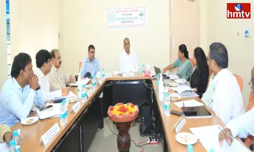 Board Meeting Under The Leadership Of Minister Harish Rao In Hyderabad Board Meeting Under The Leadership Of Minister Harish Rao In Hyderabad