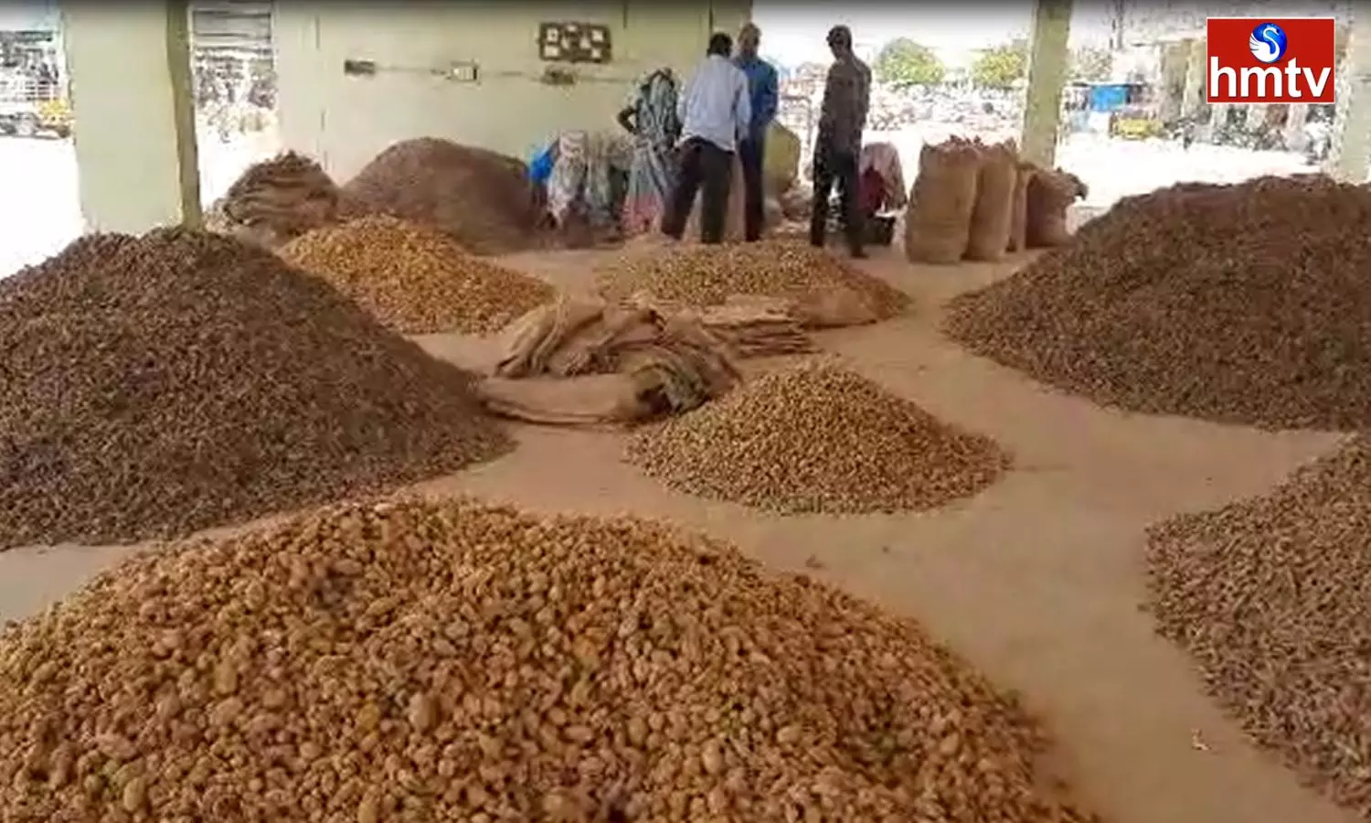 Record Price For Turmeric At Enumamula Market Yard Record Price For Turmeric At Enumamula Market Yard