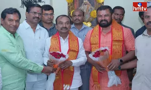 Raja Singh: పార్టీ మారబోతున్నారన్న ప్రచారం నేపథ్యంలో రాజాసింగ్‌తో ఈటల భేటీ