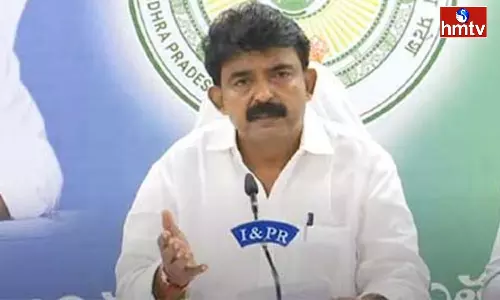 Perni Nani Angry on Eluru Collector Perni Nani Angry on Eluru Collector