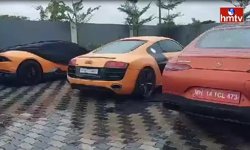 Car Racing In The Suburbs Of Hyderabad