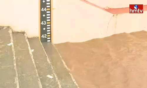 First Danger Alert Issued At Bhadrachalam