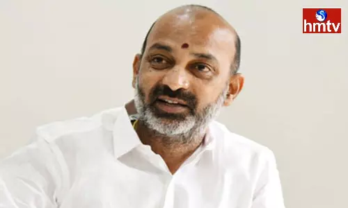 MP Bandi Sanjay Condemned The Arrest Of Kishan Reddy