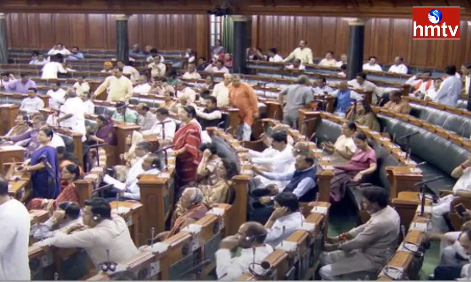 Parliament Debating the Issue of Manipur