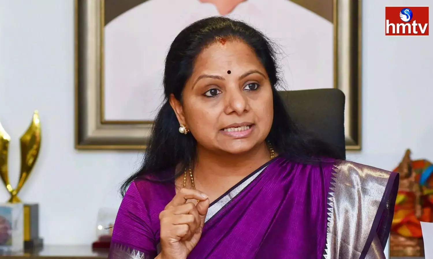 MLC Kavitha Fire On MP Arvind